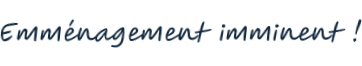 Texte annonçant un emménagement imminent, soulignant l'achèvement des maisons individuelles de qualité par Sylphane Promotion à Caen.